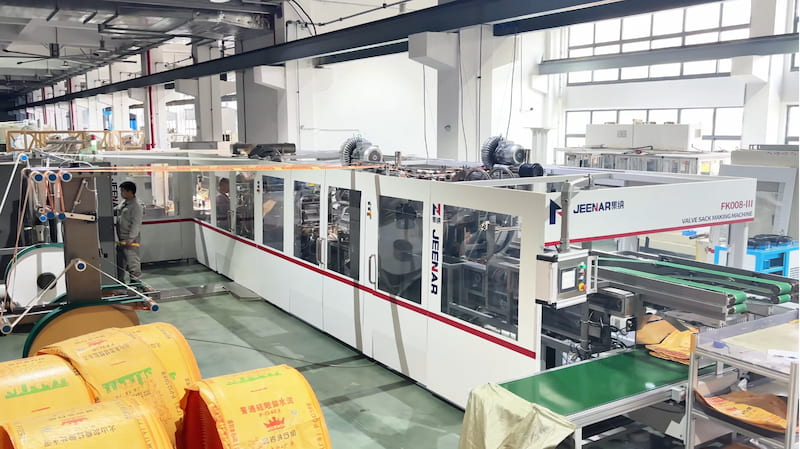 Four Technological Advancements in PP Woven Valve Bag Making Machines