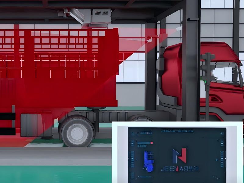 3D radar scanning truck