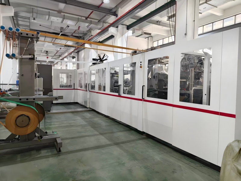 Высокоскоростное и стабильное решение для машины по изготовлению клапанных мешков